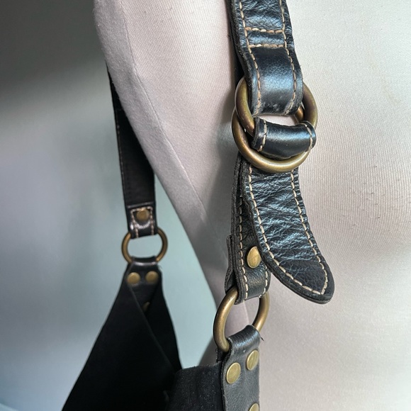 Black Suede Purse - Picture 8 of 11